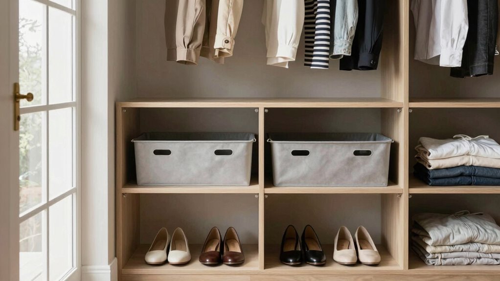 shared closet organization solutions