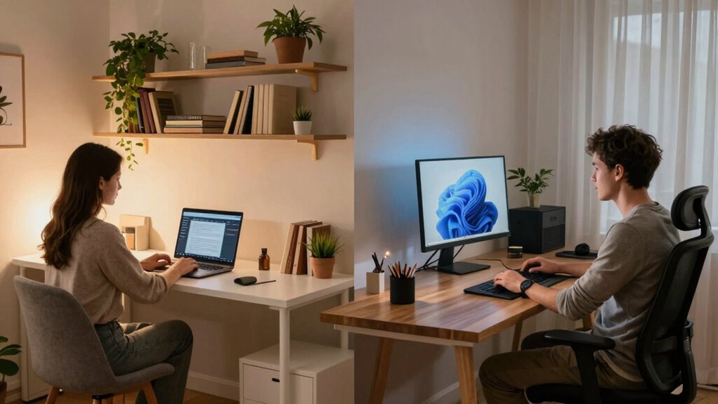 shared workspace with boundaries