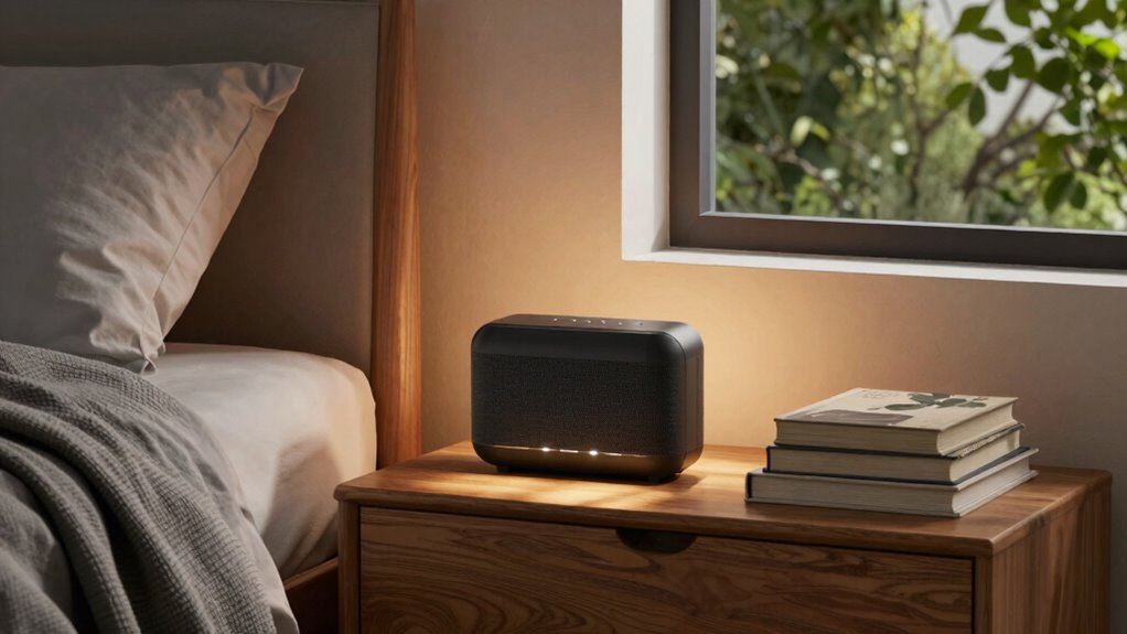 sound machine promotes restful sleep