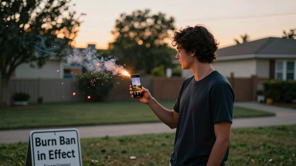 America's 250th fireworks party collides with burn-bans