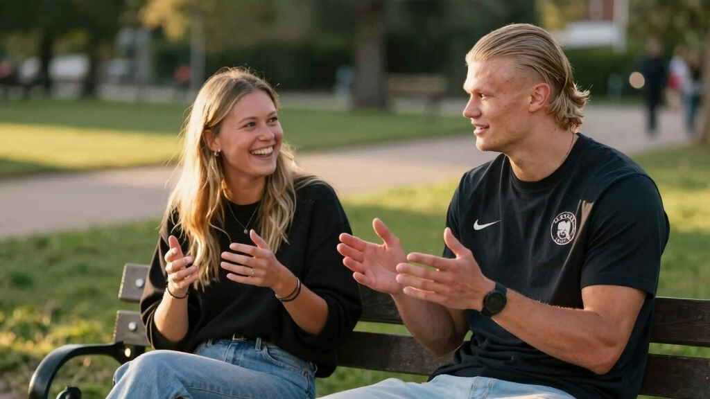 Erling Haaland and His Girlfriend First Met When They Played on the Same Youth Soccer Team